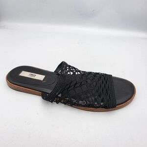 MIISTA Black Edite Net Flats, Size 37